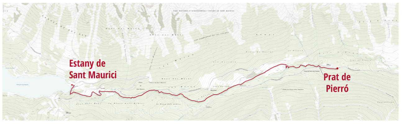 ruta Dalmau, els senyors i el camí de l’estany de Sant Maurici